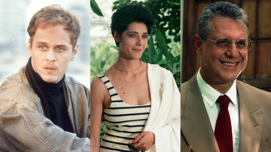 Alexandre (Guilherme Fontes), Diná (Chistiane Torloni) e Otávio (Antonio Fagundes) em 'A Viagem' Alexandre (Guilherme Fontes), Diná (Chistiane Torloni) e Otávio (Antonio Fagundes) em 'A Viagem'