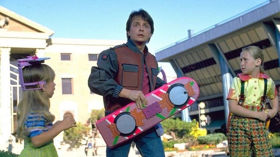 Marty McFly (Michael J. Fox) em "De Volta para o Futuro 2" - Divulgação