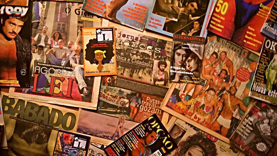 Cena do documentário "Uma Breve História da Imprensa LGBT+ no Brasil" - Divulgação