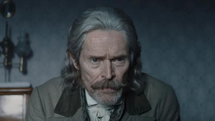Willem Dafoe como Prof. Albin Eberhart Von Franz em 'Nosferatu' (2024) Willem Dafoe como Prof. Albin Eberhart Von Franz em 'Nosferatu' (2024)