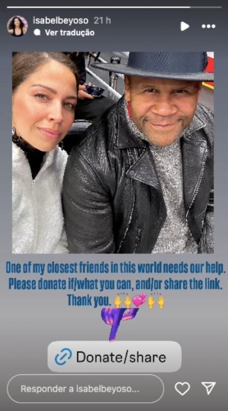 Amiga de Rondell Sheridan pede ajuda após ator ser hospitalizado Amiga de Rondell Sheridan pede ajuda após ator ser hospitalizado