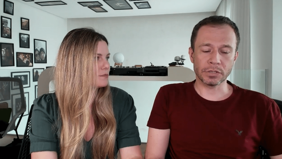 Tiago Leifert e Daiana Garbin fizeram vídeo para explicar doença da filha - Reprodução / Instagram