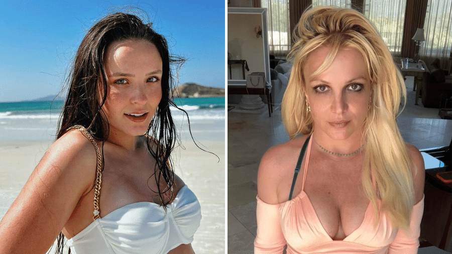 Larissa Manoela e Britney Spears