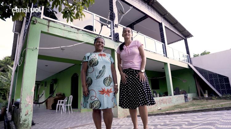Ser evangélico - Cozinheira Cremilda Falcão, da Assembleia de Deus, com Marli Costa, dependente química e convertida - MOV.doc - MOV.doc