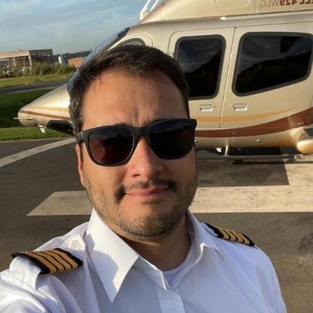 O piloto João Augusto Hjertquist Tremeschin, morto num acidente de helicóptero em 2022 O piloto João Augusto Hjertquist Tremeschin, morto num acidente de helicóptero em 2022