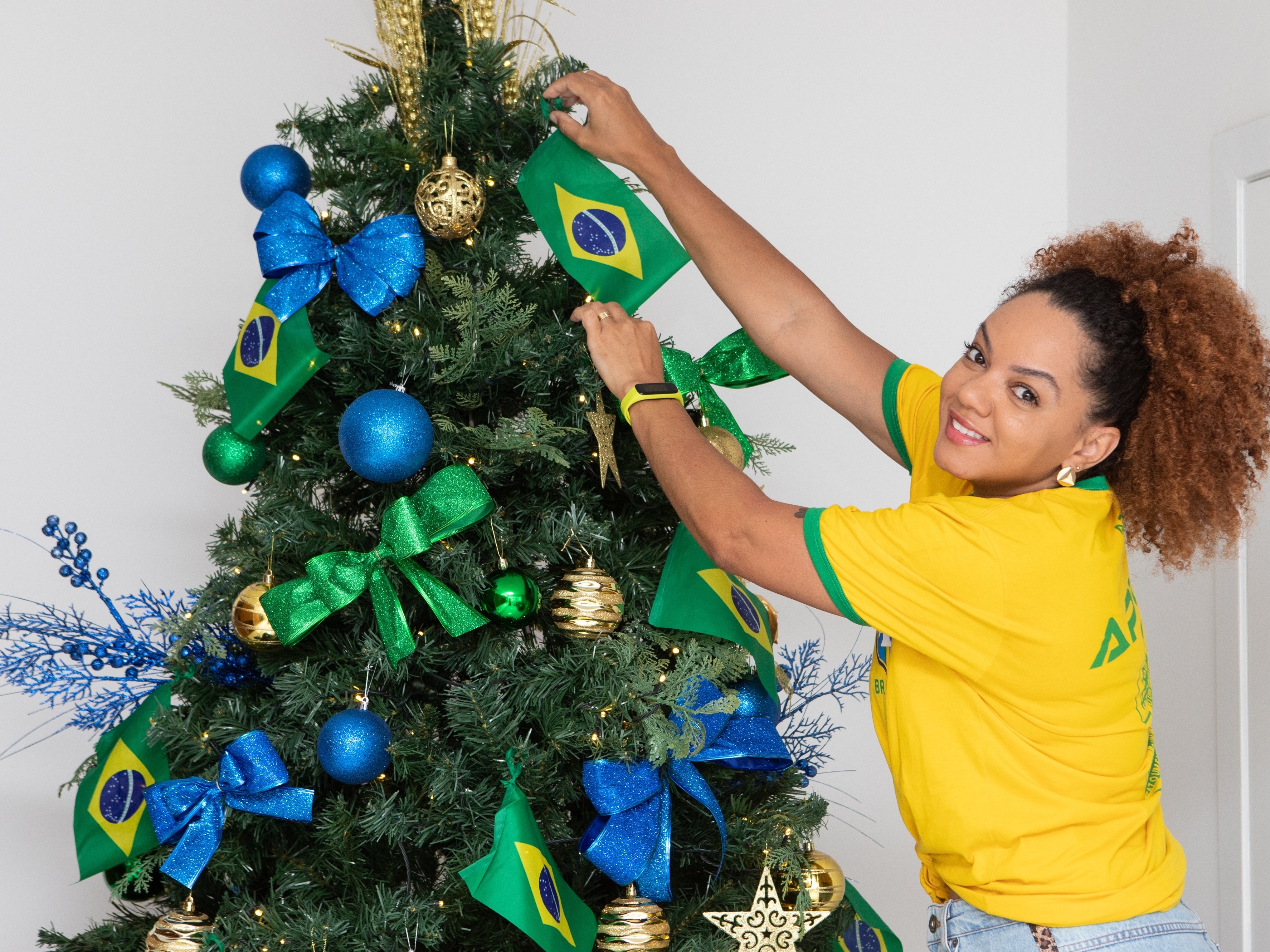 Natal 'patriota': bolsonaristas fazem decoração natalina verde e amarela -  11/12/2022 - UOL TAB