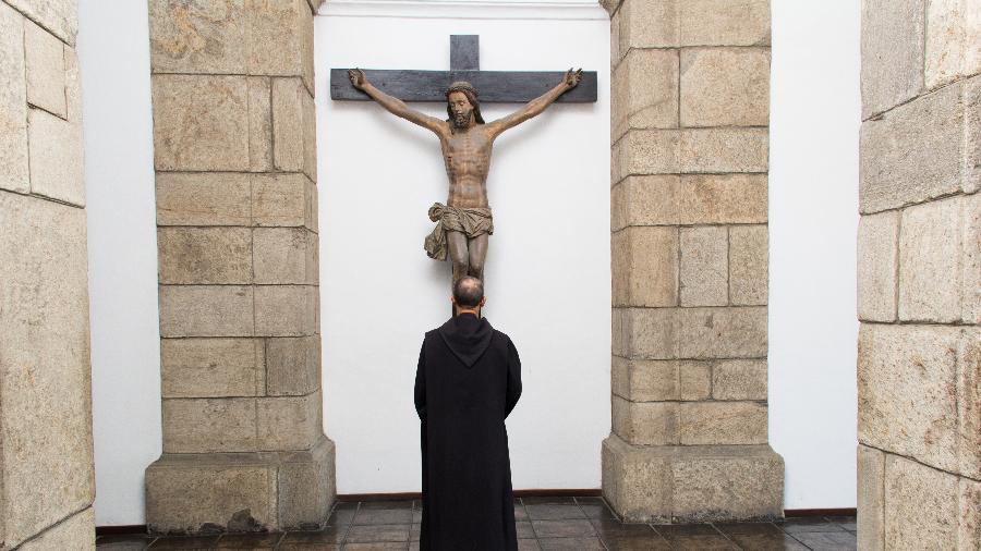 Mosteiro de São Bento, no Rio de Janeiro, onde 31 monges vivem enclausurados  - Lidi Cutrim