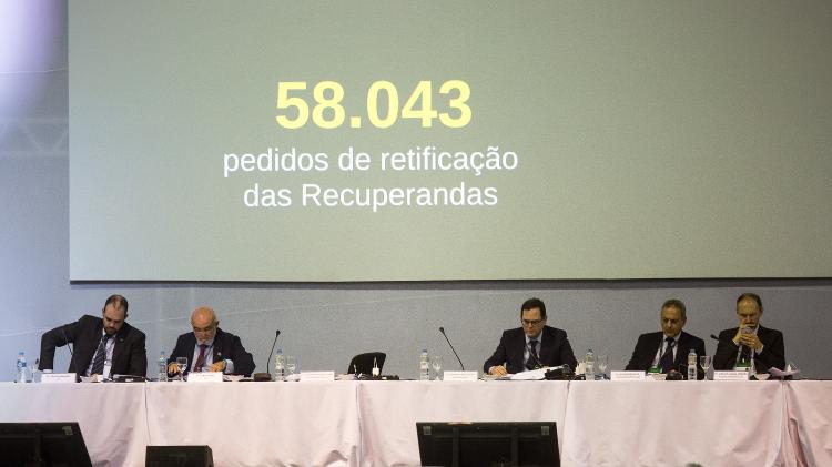 19.12.2017 - Assembleia geral dos credores da Oi, em 2017, sobre o primeiro plano de recuperação judicial da empresa