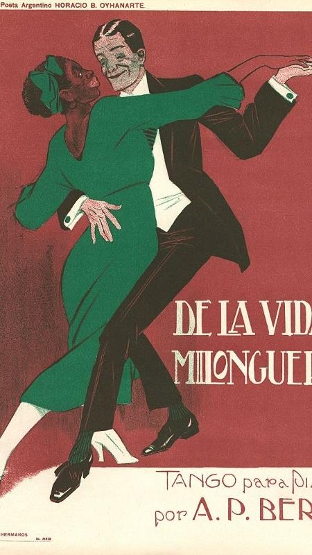 Partitura da canção 'De La Vida Milonguera' - LLC/CORBIS/Corbis via Getty Images - LLC/CORBIS/Corbis via Getty Images