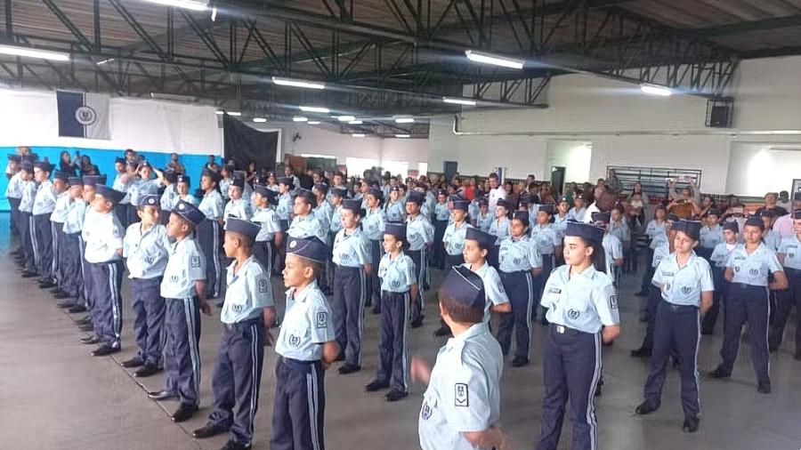 Escola cívico-militar em Taubaté (SP) - Divulgação/Prefeitura de Taubaté