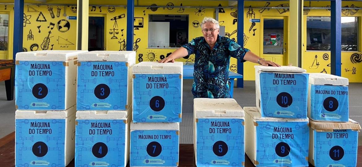 Antero Macedo, o professor de história em Fortaleza que guardou cartas de seus alunos por mais de 20 anos - Ideídes Guedes/UOL