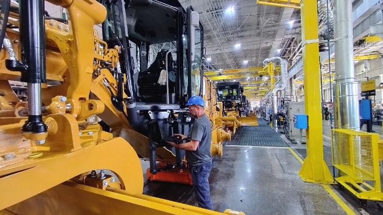 Fábrica da Caterpillar em Piracicaba (SP): cidade é a maior exportadora de maquinário pesado para os EUA, item sobretaxado por Trump Fábrica da Caterpillar em Piracicaba (SP): cidade é a maior exportadora de maquinário pesado para os EUA, item sobretaxado por Trump