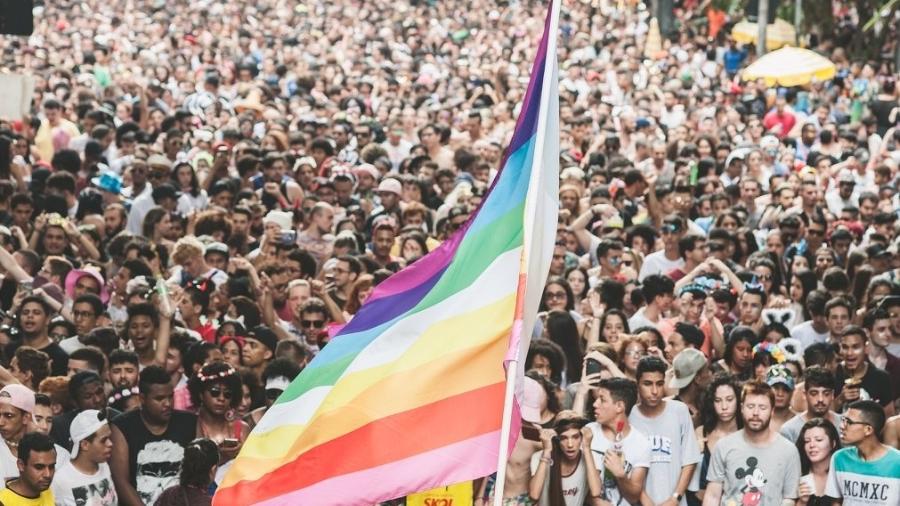 Meu Santo é no Pop em 2019: bloco foi um dos primeiros a arrastar jovens LGBTQ+ na retomada do Carnaval em São Paulo - Divulgação