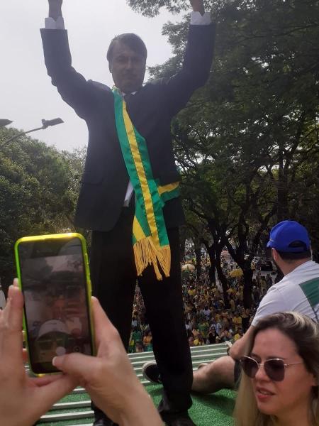 José Prates Ferreira, eleitor e sósia de Bolsonaro, no Rio