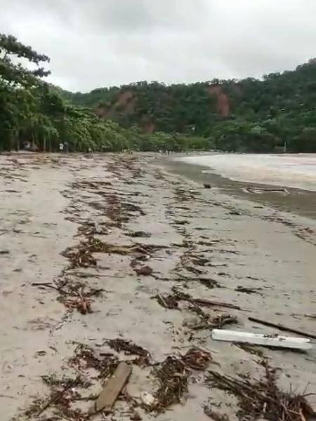 Boletim: situação das chuvas no litoral paulista (22/2 - 8h25)