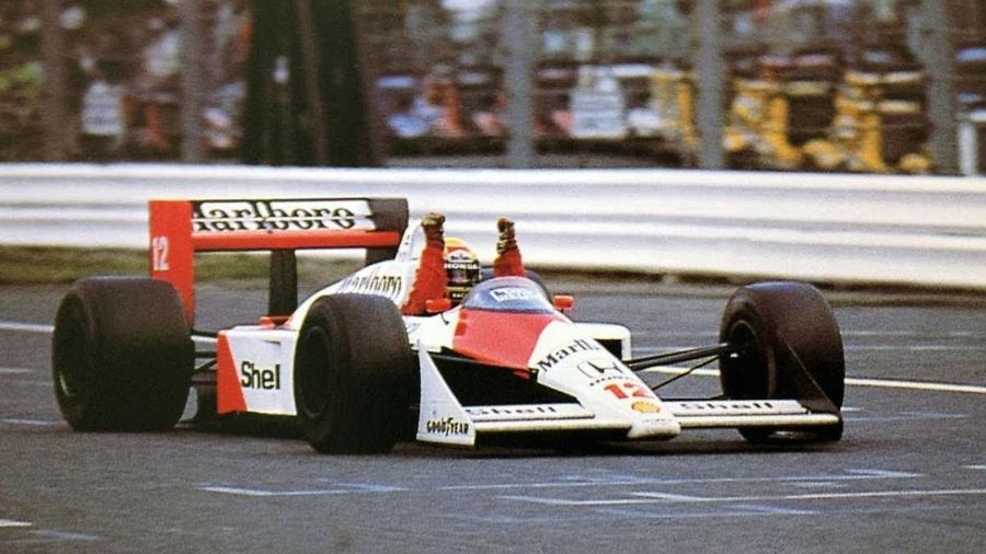Memórias desbotadas: reprise do primeiro prêmio de Ayrton Senna resgata "mística" dos domingos dos anos 1980 - Divulgação