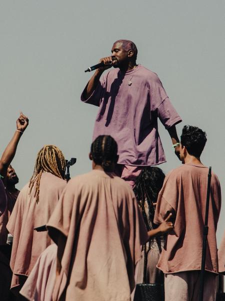Show de Kanye West no Festival Coachella, em abril de 2019 - Rozette Rago/The New York Times