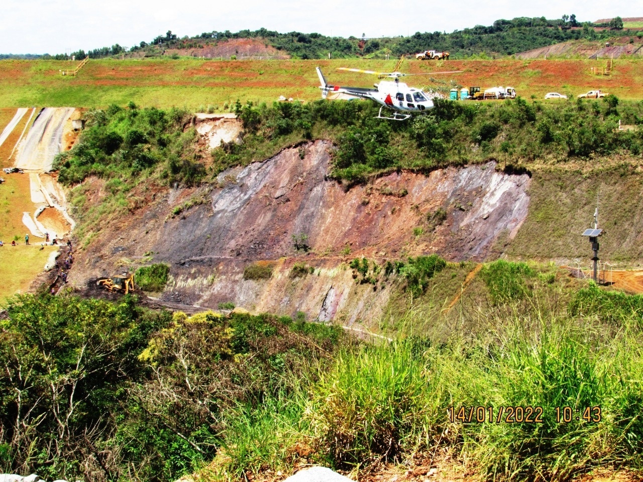 Congonhas e Jeceaba passam por simulado de emergência de barragens - Gerais  - Estado de Minas