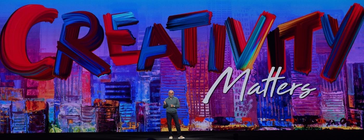 CEO da Adobe, Shantanu Narayen, abre o Adobe MAX 2019 em Los Angeles - Divulgação