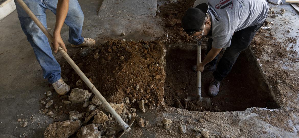 Início das escavações no antigo DOI-Codi de São Paulo - André Porto/UOL