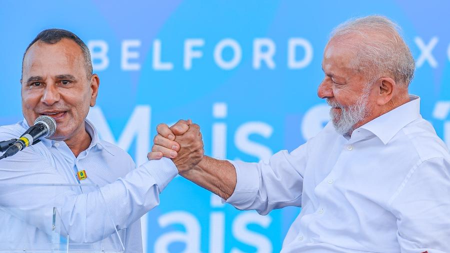 Lula e Waguinho Carneiro, prefeito de Belford Roxo (RJ)