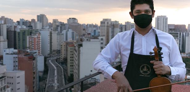 Apartamento de luthier reúne plateia de pedestres no Minhocão, em São Paulo - Vimarsana News
