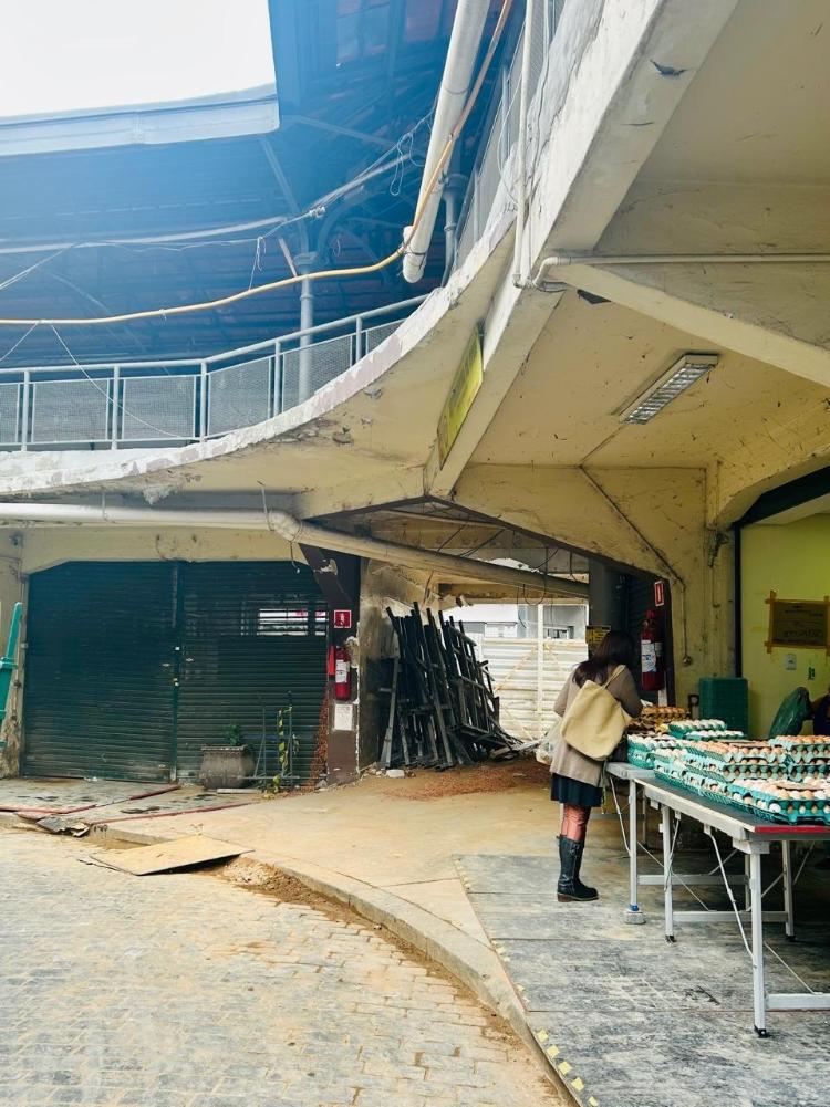 Obras no Mercado Kinjo Yamato não serão concluídas no prazo previsto