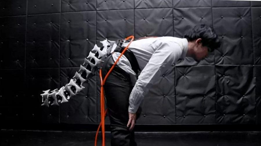 Pesquisadores japoneses criam cauda robótica - Yamen Saraiji (YouTube)