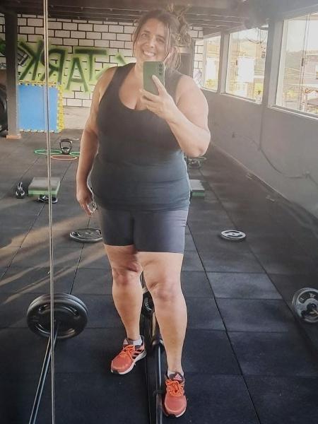 Após abandonar suplementos, Inara se dedica a exercícios físicos para emagrecer Após abandonar suplementos, Inara se dedica a exercícios físicos para emagrecer