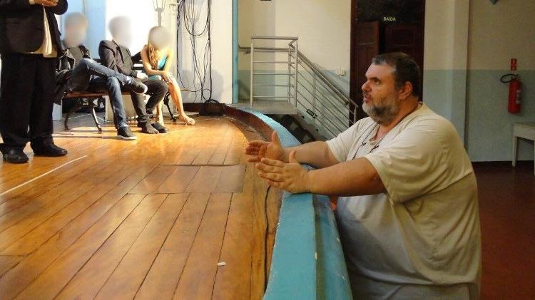 Carlos Veiga Filho no teatro do Colégio Libere Vivere em 2015 Carlos Veiga Filho no teatro do Colégio Libere Vivere em 2015