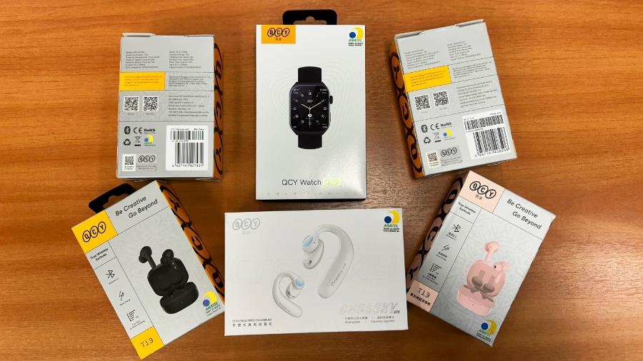 Equipamentos da fábrica chinesa de produtos eletrônicos QCY Equipamentos da fábrica chinesa de produtos eletrônicos QCY
