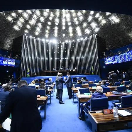 Interior do Senado Federal, em Brasília Interior do Senado Federal, em Brasília