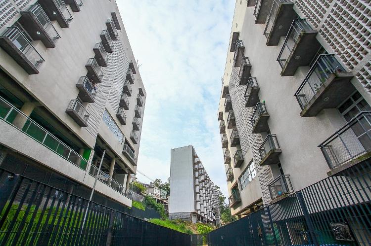 Unidades habitacionais do Conjunto Bamburral, em Perus, zona norte de São Paulo