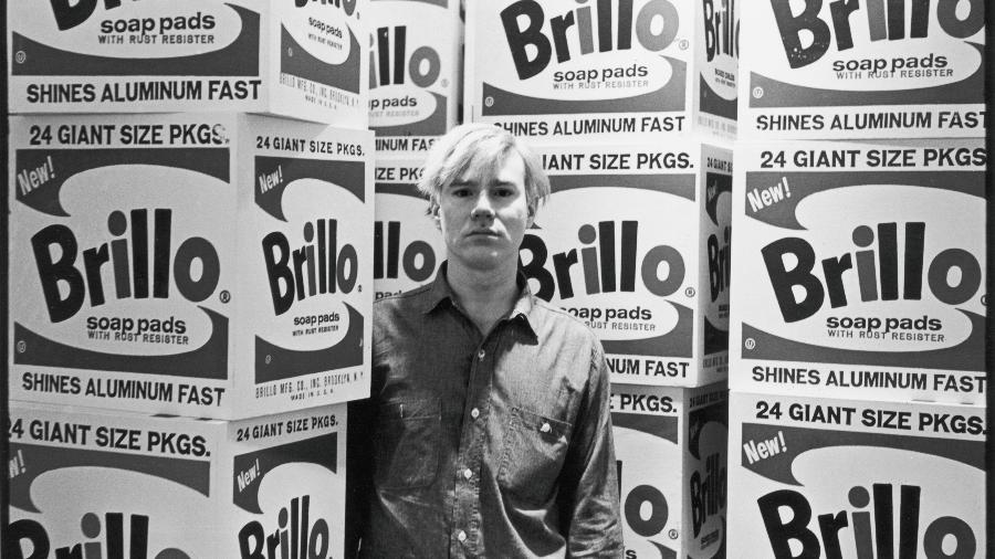 Andy Warhol fotografado por Fred McDarrah em 1964 - Fred McDarrah/Getty Images