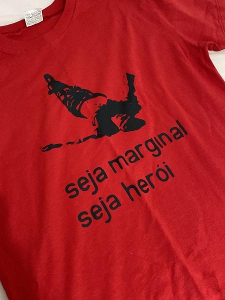 Camiseta usada pela professora em Aparecida de Goiânia (GO) - Arquivo pessoal