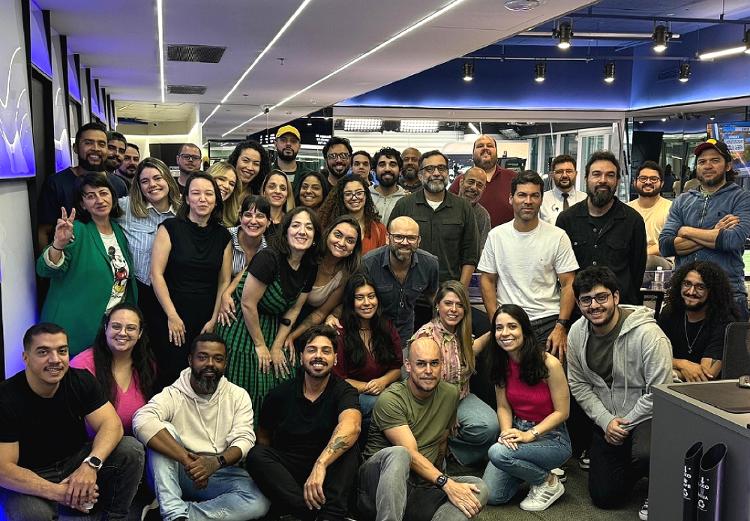 Equipe de jornalistas do Times Brasil