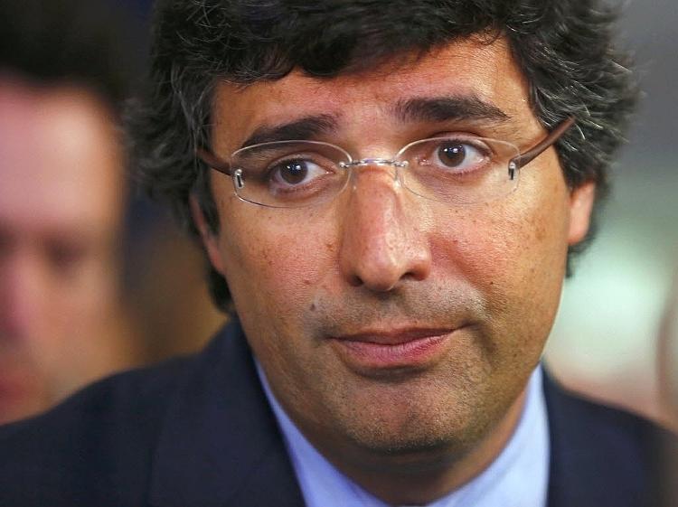 O banqueiro Andre Esteves comparece a evento na 44ª edição do Fórum Econômico Mundial, na Suíça