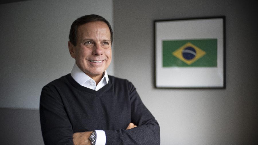 Ex-governador João Doria, em entrevista ao TAB - André Porto/UOL