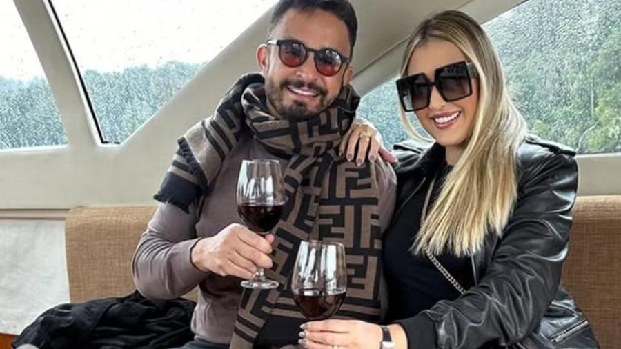 PC Segredo e Karine Gouveia - Reprodução / Instagram Karine Gouveia