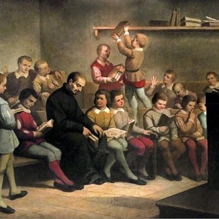 A educação jesuíta - Reprodução