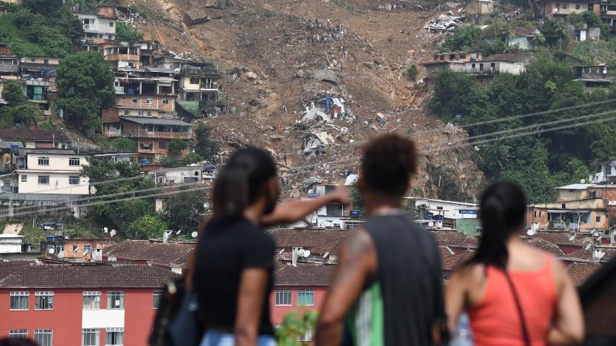 Chuva recorde em Petrópolis (RJ) deixou cerca de 230 mortos no começo do ano - Lucas Landau/UOL