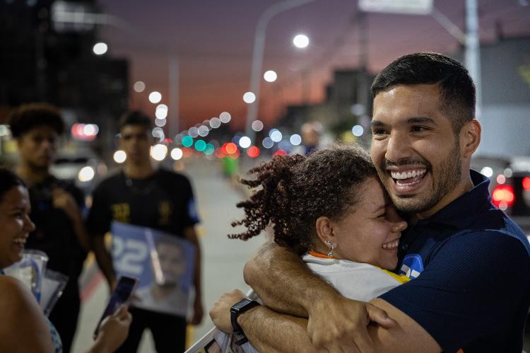 André Fernandes (PL), candidato vencido por Leitão em Fortaleza: comunicação forte