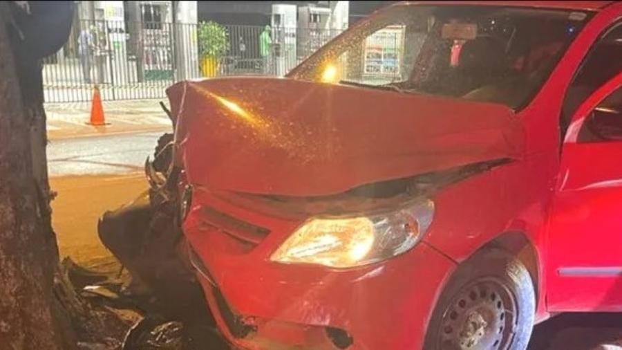 17.dez.2022 | Acidente de carro em Goiânia - PC-GO