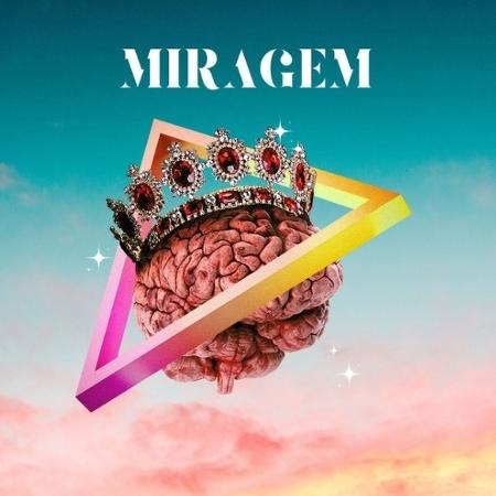 Capa do disco 'Miragem', usada pelo artista fake Junior Kobal