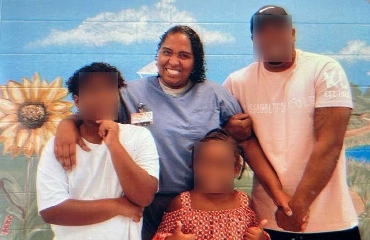 Família de Rafaelle Sousa, 41 anos