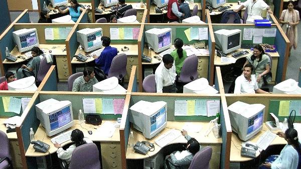 Call center em Bangalore, na Índia