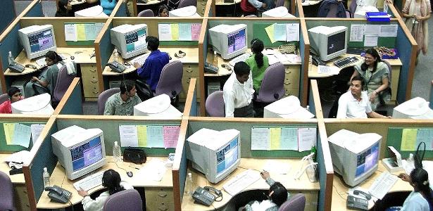 Call center em Bangalore, na Índia