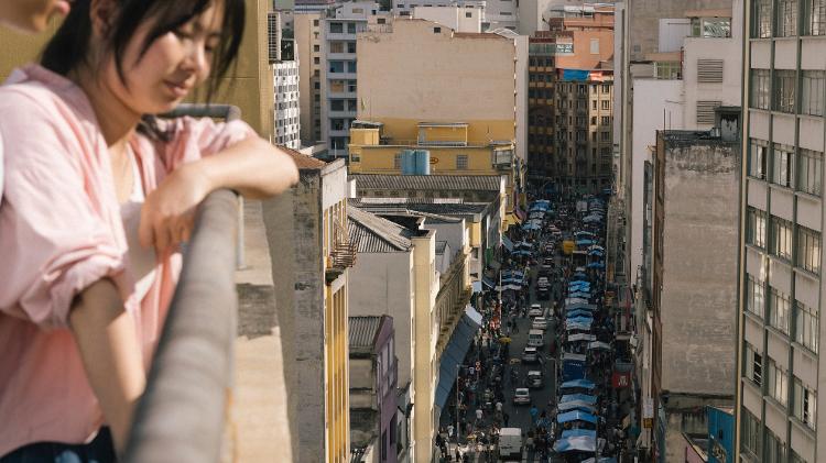 Feyping Lin, a Lulu, dona da importadora PLB, na cobertura da loja da rua 25 de Março, em São Paulo