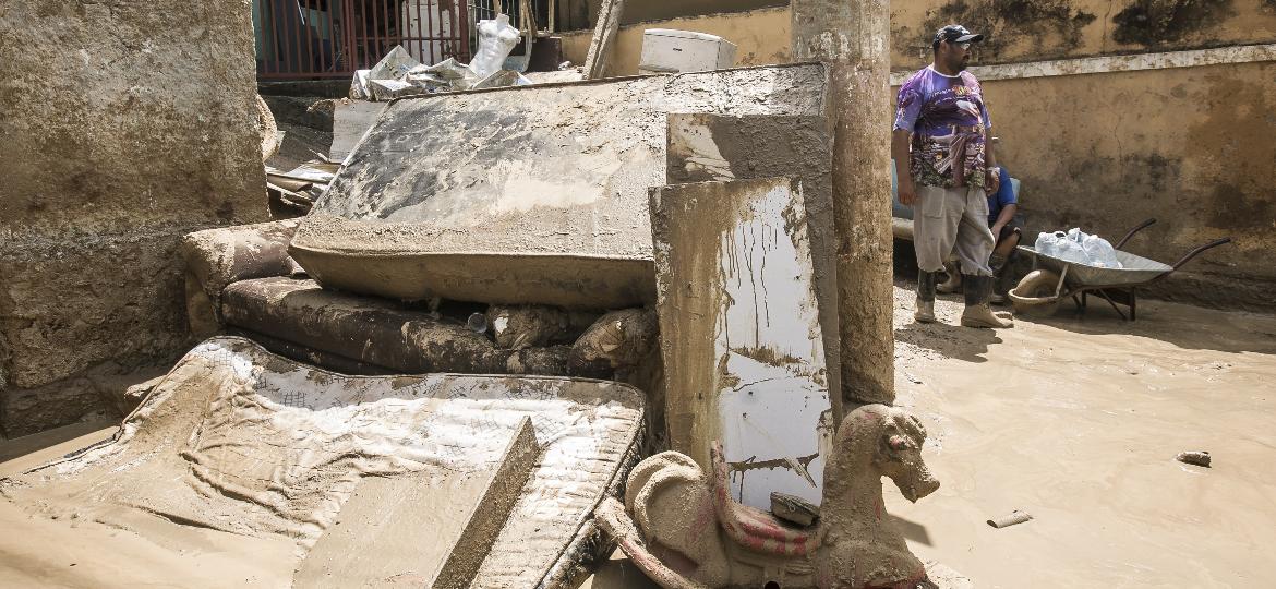 Topolândia, complexo de São Sebastião (SP) onde diversas casas foram destruídas e tomadas pela lama após tempestade que devastou litoral norte de SP no Carnaval - Keiny Andrade/UOL