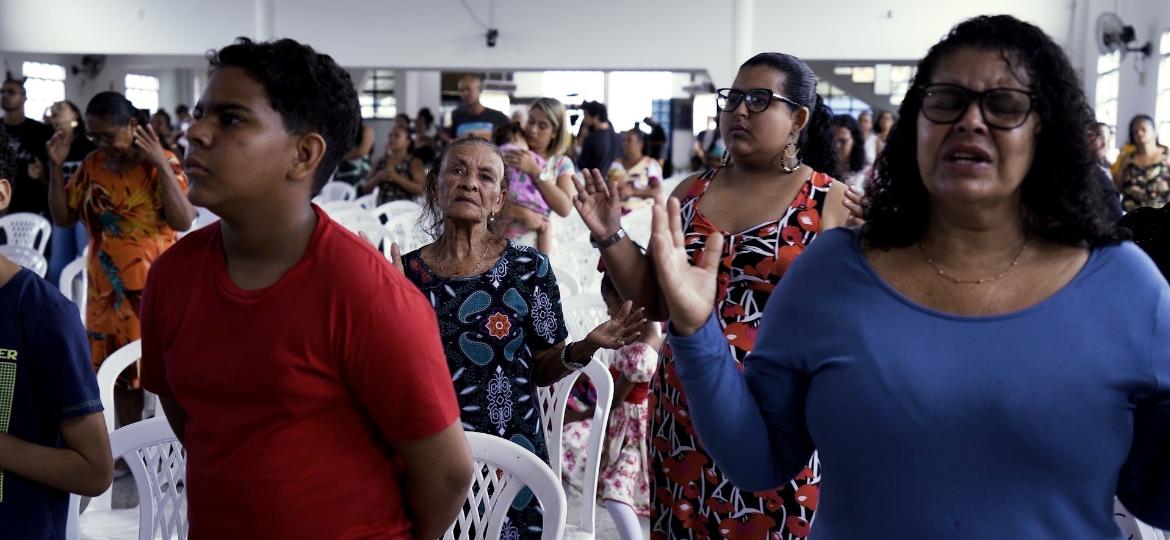 Culto da Igreja Batista em Células no distrito de Barra de Pojuca, em Camaçari (BA) - MOV.doc